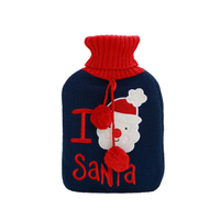 Hot Water Bag Cute Christmas Style Knitted Cover