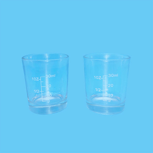 Glass Disposable Medicine Measuring Mixing Cups