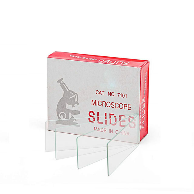 Microscope Blank Glass Slides 7101 With Ground Edge