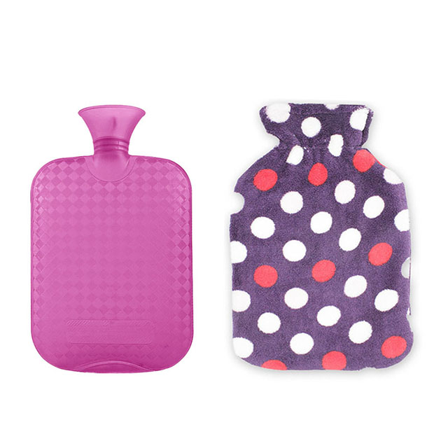 Hot Water Bag for Pain Relief Fleece Cover