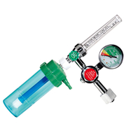 Universal Medical Oxygen Regulator With Nasal Oxygen Tube Hospital Use 