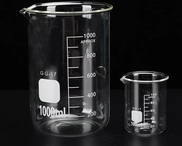 Buy High Quality Customize Laboratory Pyrex Borosilicate Glassware  Measuring Glass Beaker from Nantong Renon Laboratory Equipment Co., Ltd.,  China