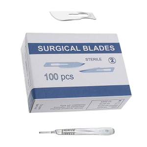 Disposable Surgical Scalpel Blades Sterile Surgical Blade Carbon Steel 