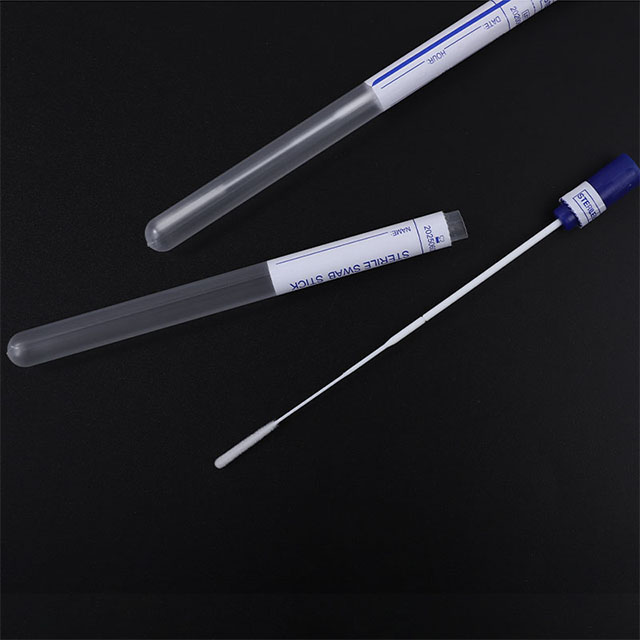 Medical Sterile Rayon-tipped Swabs Flocked Nasal Swab 