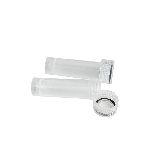 5ml Transparent Plastic Cryogenic Vials Tube With Flat Bottom